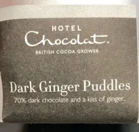 Dark ginger puddles