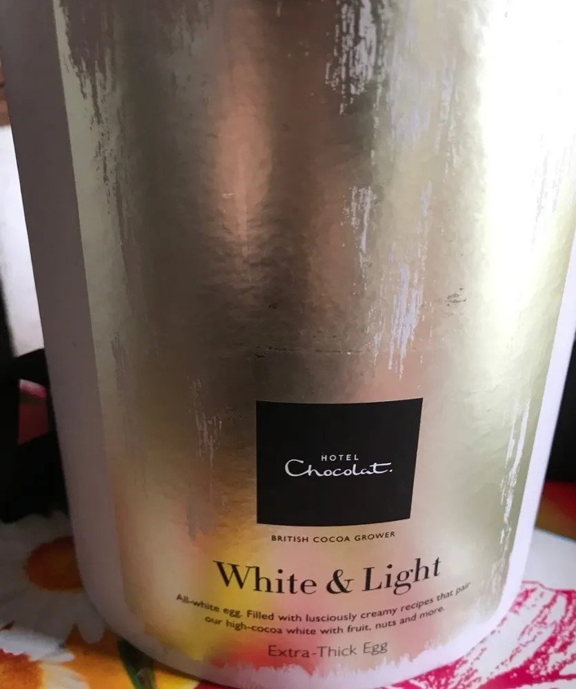 White Chocolate Easter Egg - Extra Thick