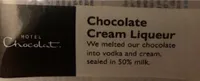 Chocolate Cream Liqueur