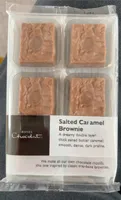 Salted caramel brownie