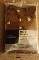 Tablette de chocolat (milk ans cookies)