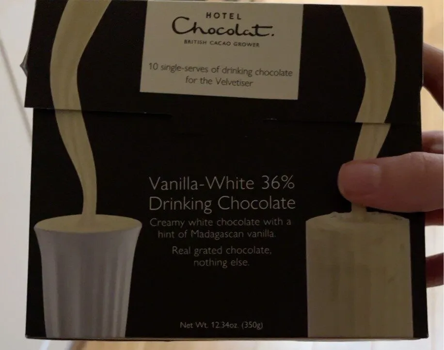 Vanilla- White 36% Drinking Chocolate