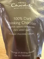 100% Dark Drinking Chocolate