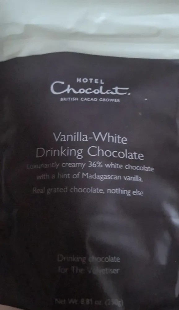 Vanilla-White Drinking Chocolate