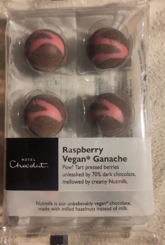 Raspberry Vegan Ganache