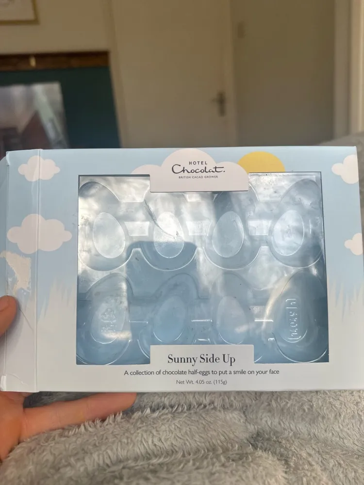 Sunny Side Up Chocolate Eggs