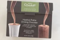 Hazelnut praline drinking chocolate
