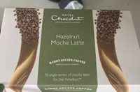 Hazelnut mocha latte