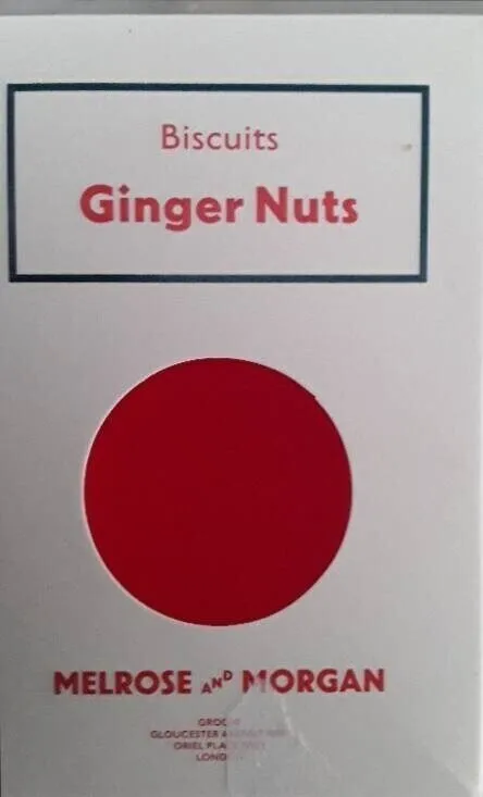 Biscuits ginger nuts