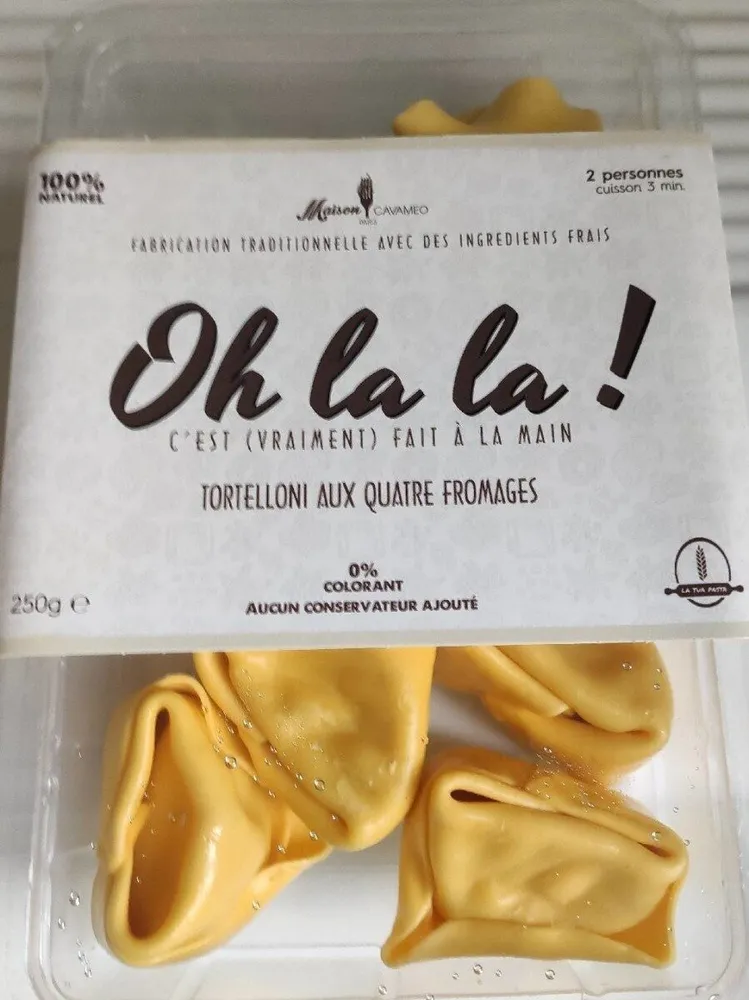 Tortiellini aux quatre fromage