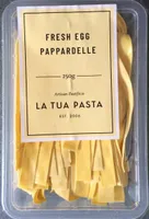 Fresh egg pappardelle