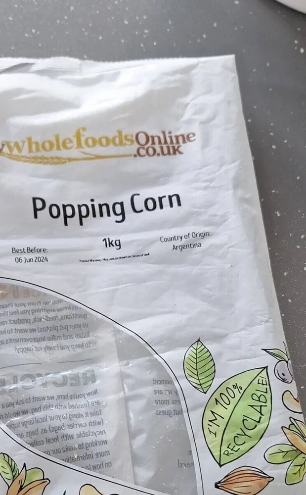 Popping corn
