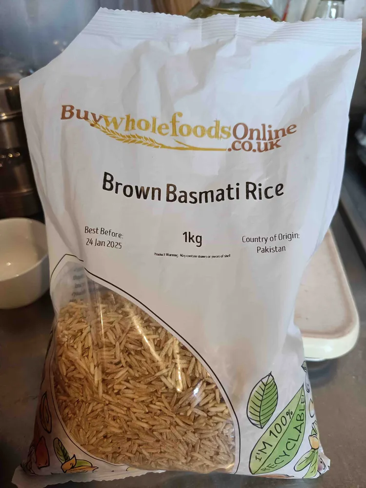 Brown basmati rice