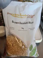 Brown basmati rice