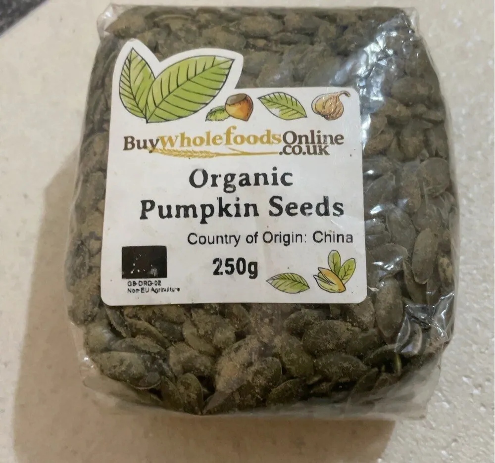 Organic pumpkin seeds