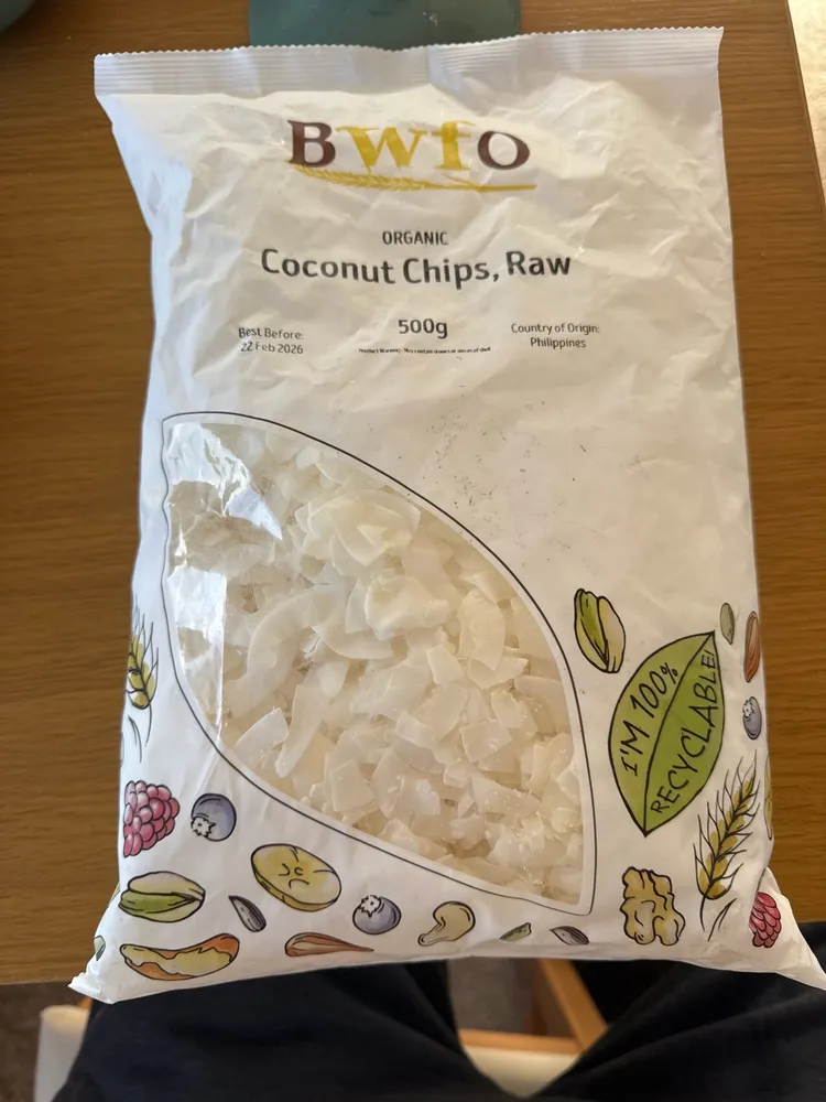 Coconut Chips, Raw