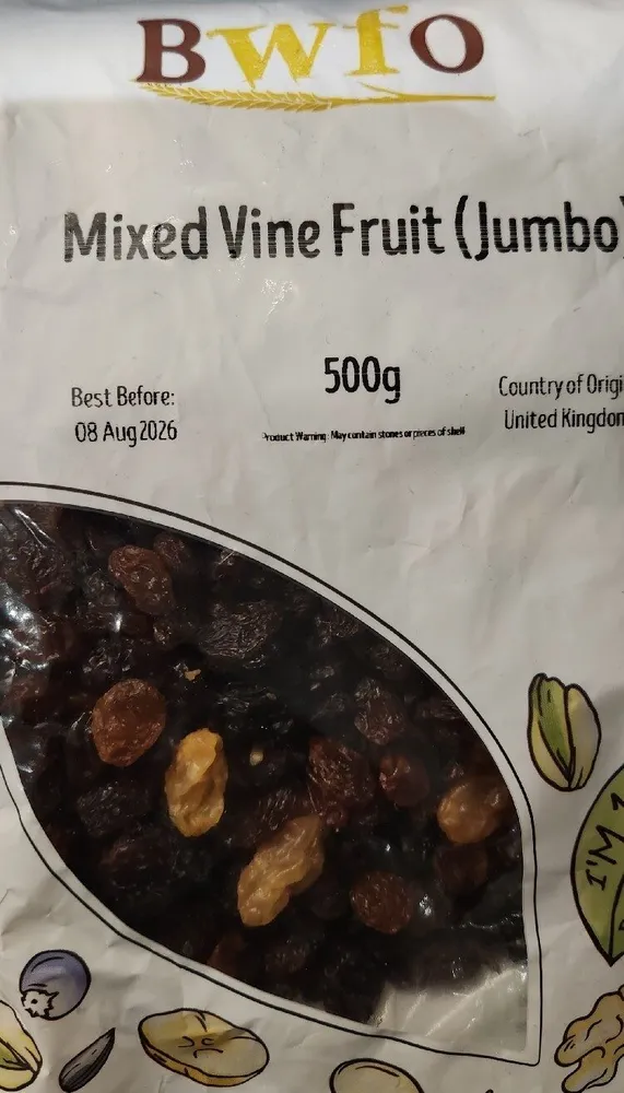 Mixed Vine Fruit (Jumbo)