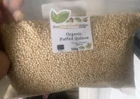 Organic puffed quinoa