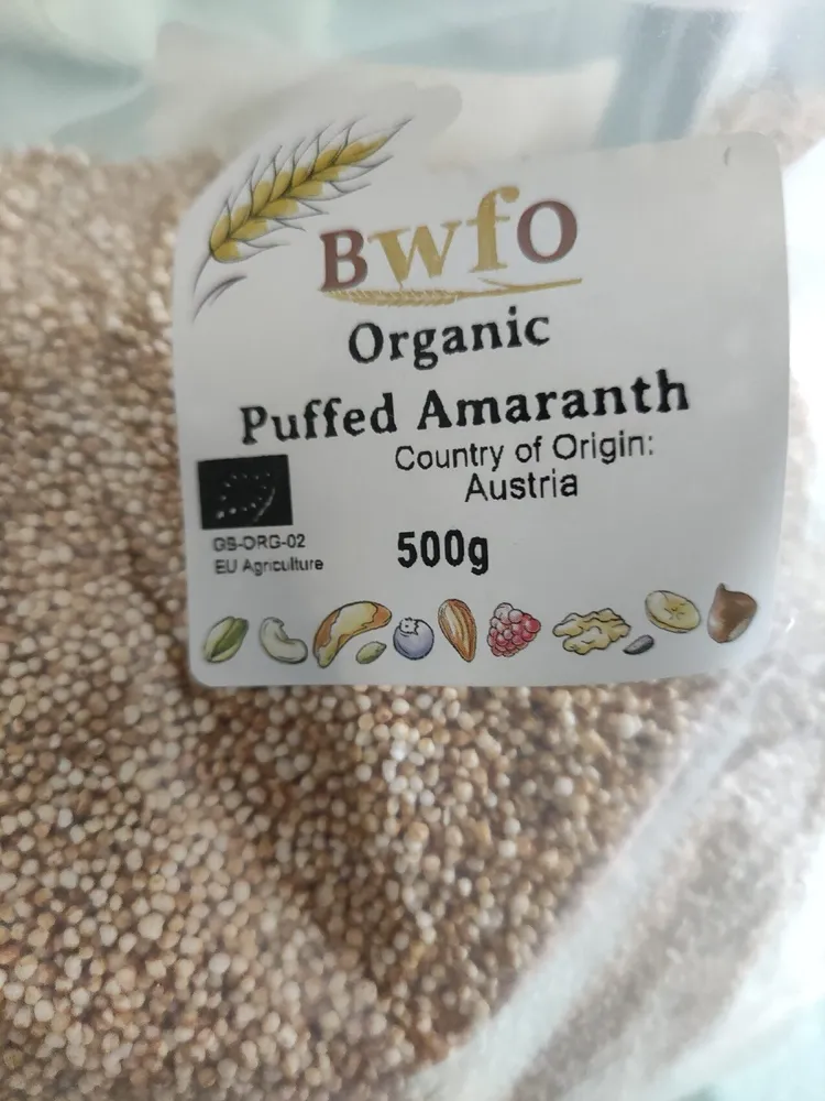 Organic Puffed Amaranth