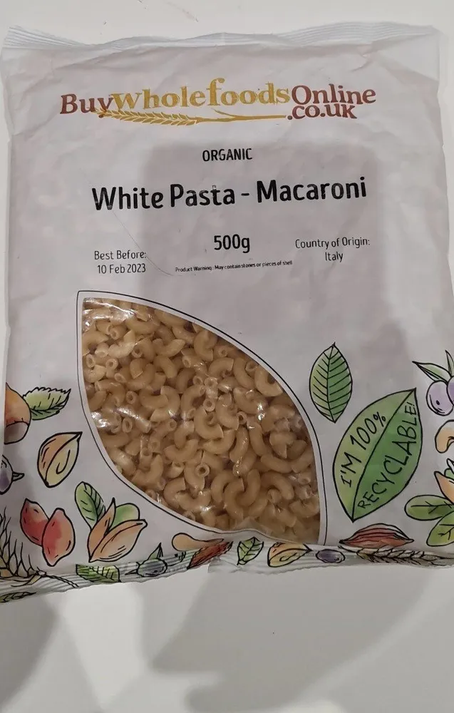 White pasta - Macsroni