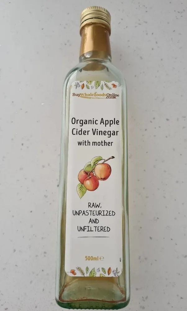 Organic Apple Cider Vinegarvwith mother