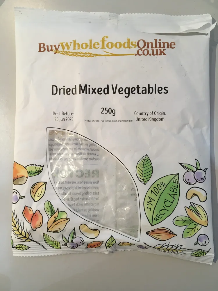 Dried Mixed Veg