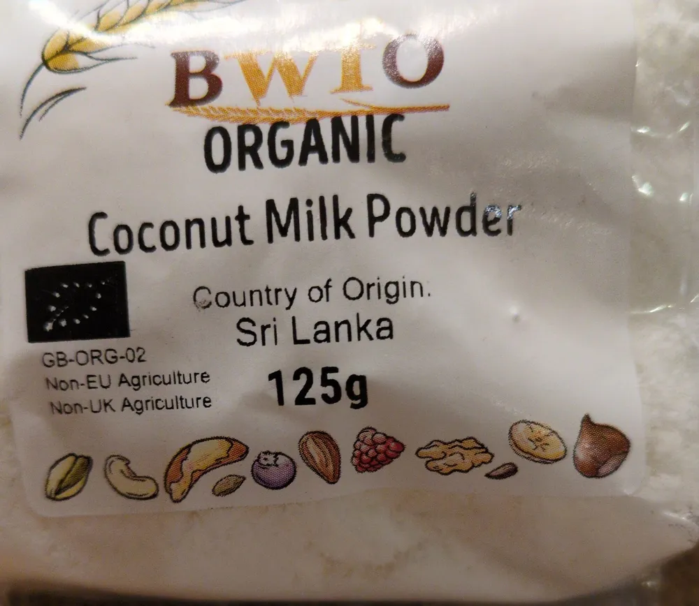 Coconut milk powder