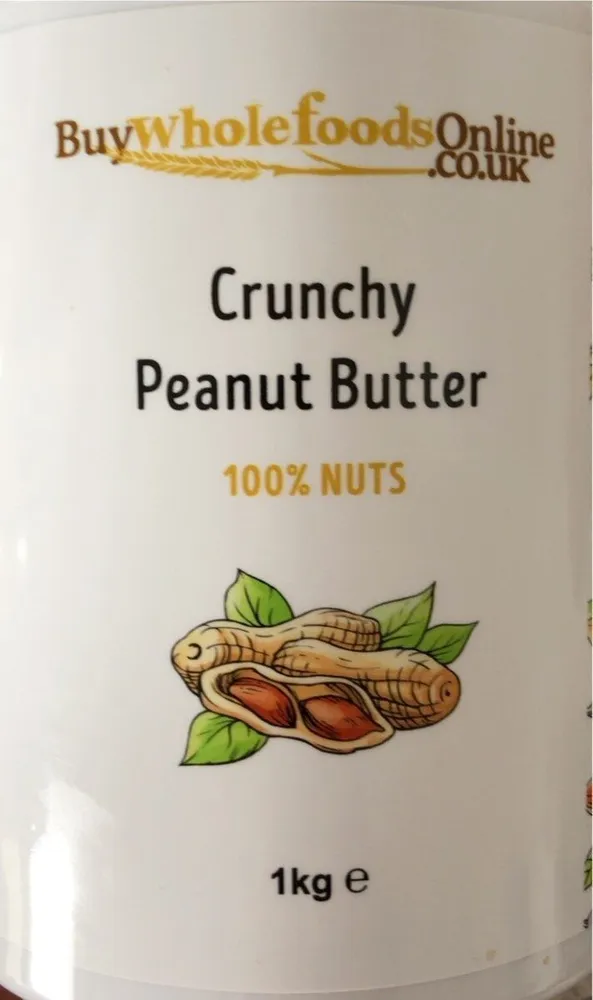 Crunchy peanut butter