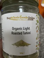 Organic light roasted tahini