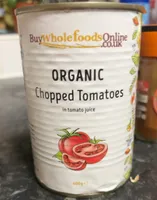 Organic chopped tomatoes