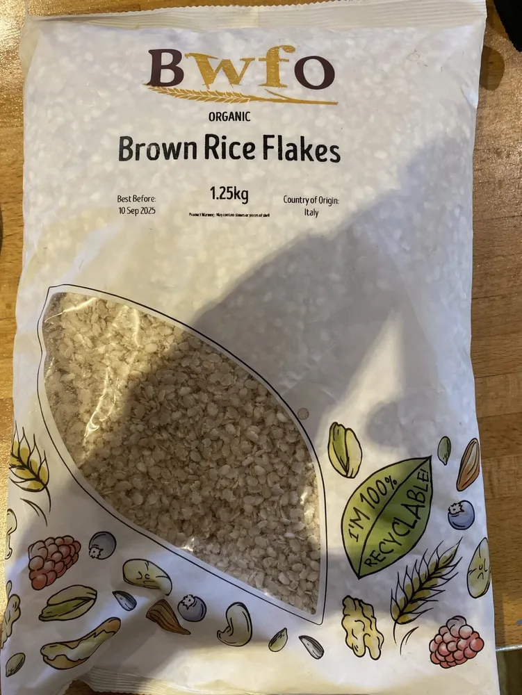 Organic Brown Rice Flakes
