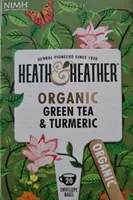 Organic green tea & turmeric