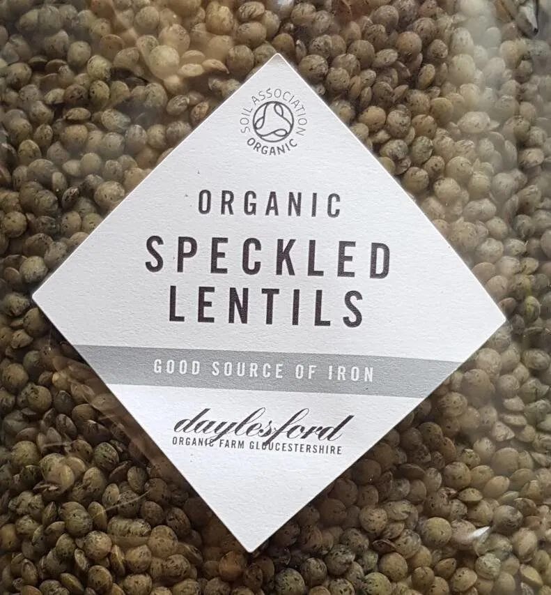 Organic Speckled Lentils