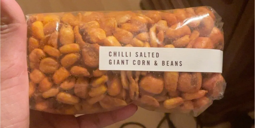 Chilli salted giant salt and beans