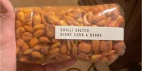 Chilli salted giant salt and beans