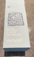 Organic rye, spelt &raisin crispbreads