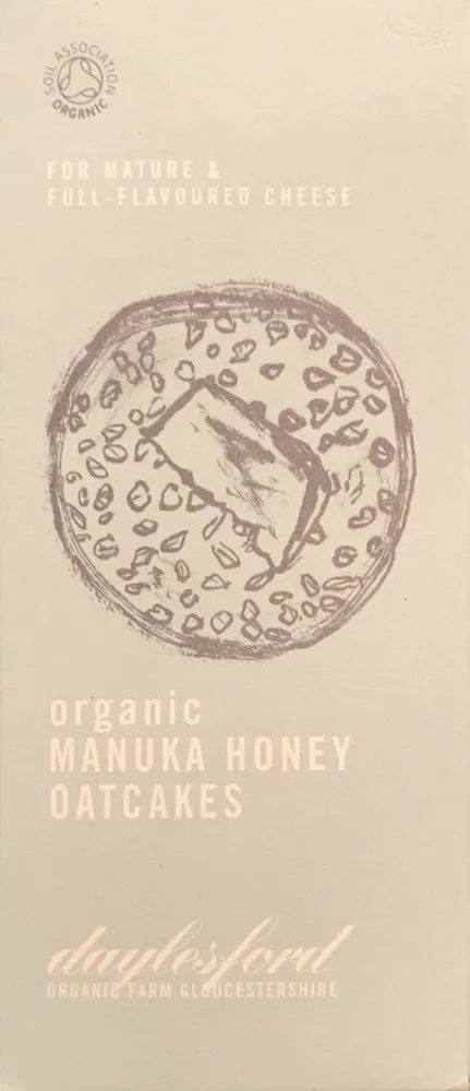 Organic Manuka Honey Oatcakes