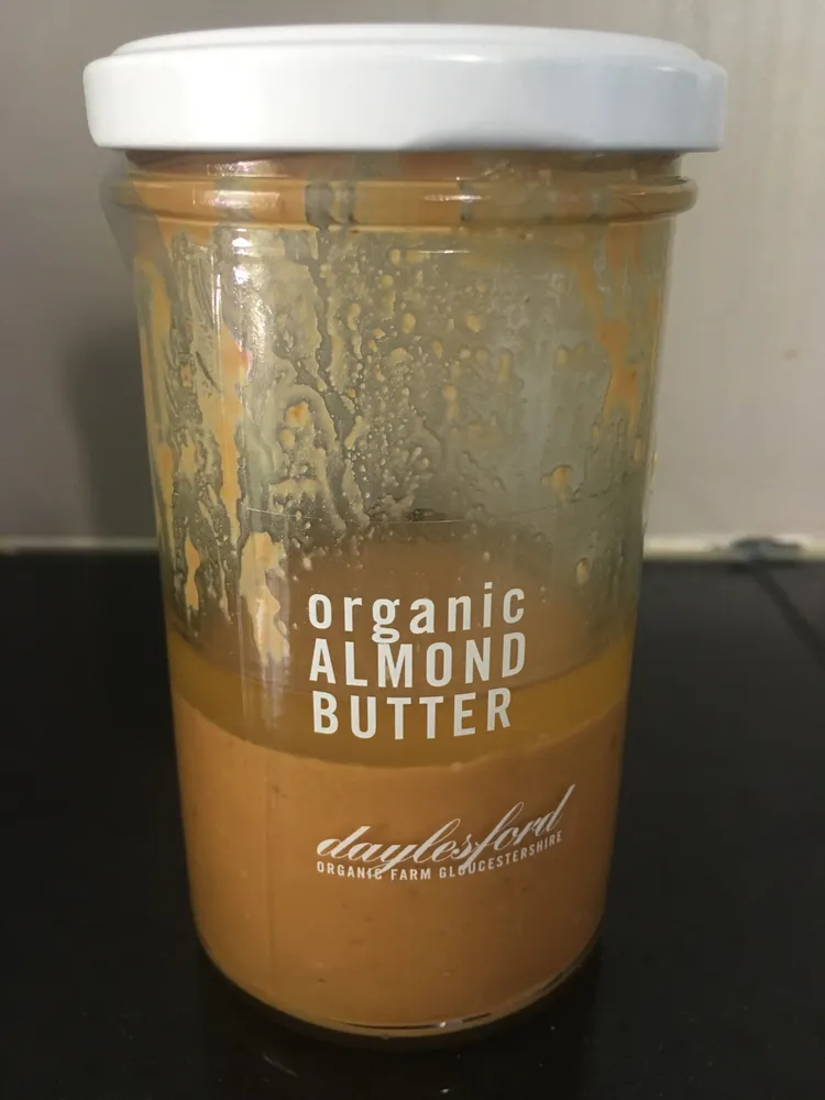 Organic almond butter