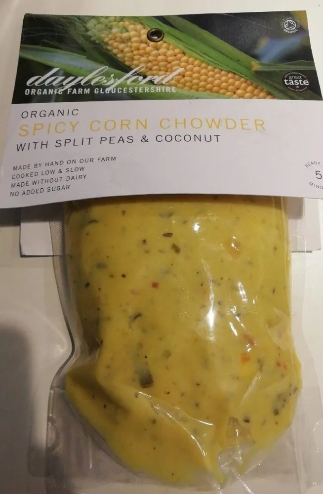 Spicy corn chowder
