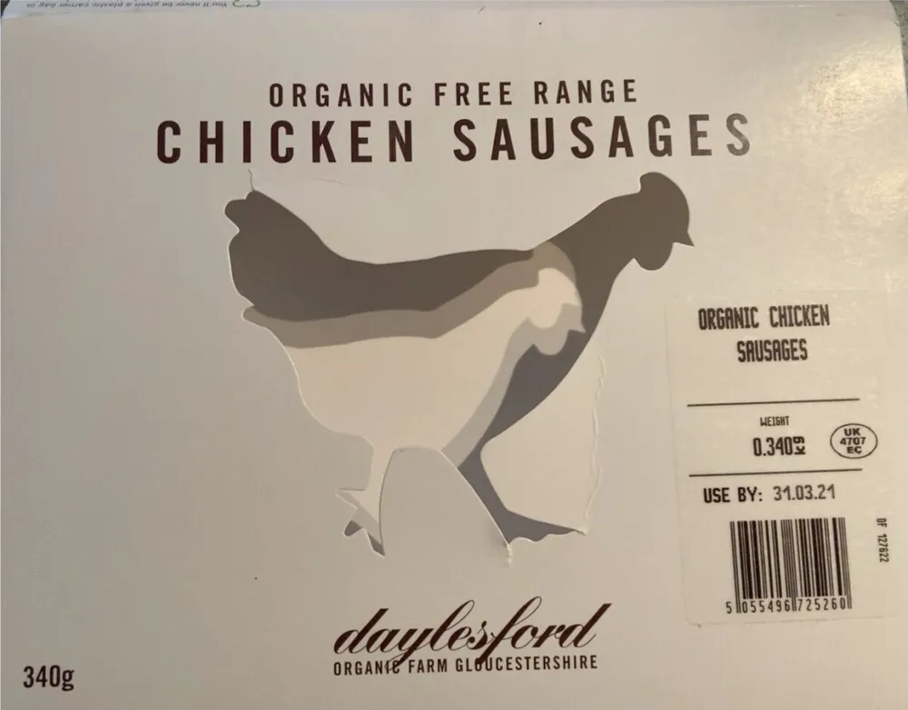 Chicken sausages