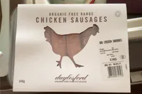 Organic free range Chicken sausage