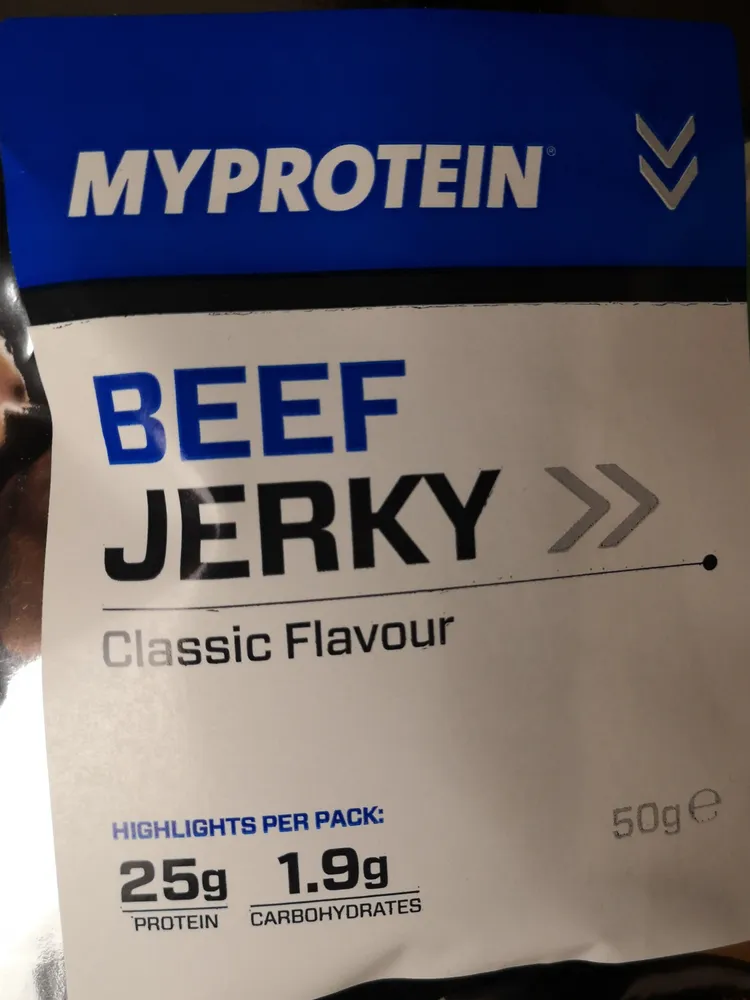Beef jerky classic flavour