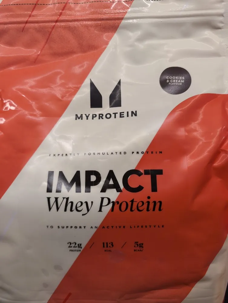 Myprotein Impact Whey Protein Cookies Et Cream ?