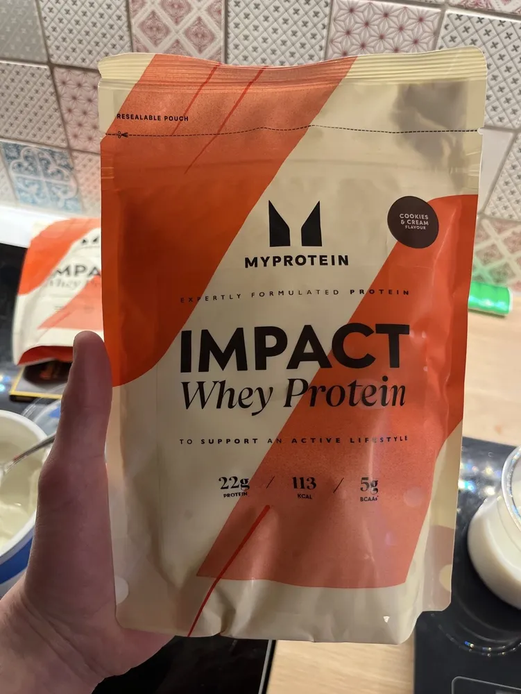 Cookies & Cream Flavour - Impact whey protein