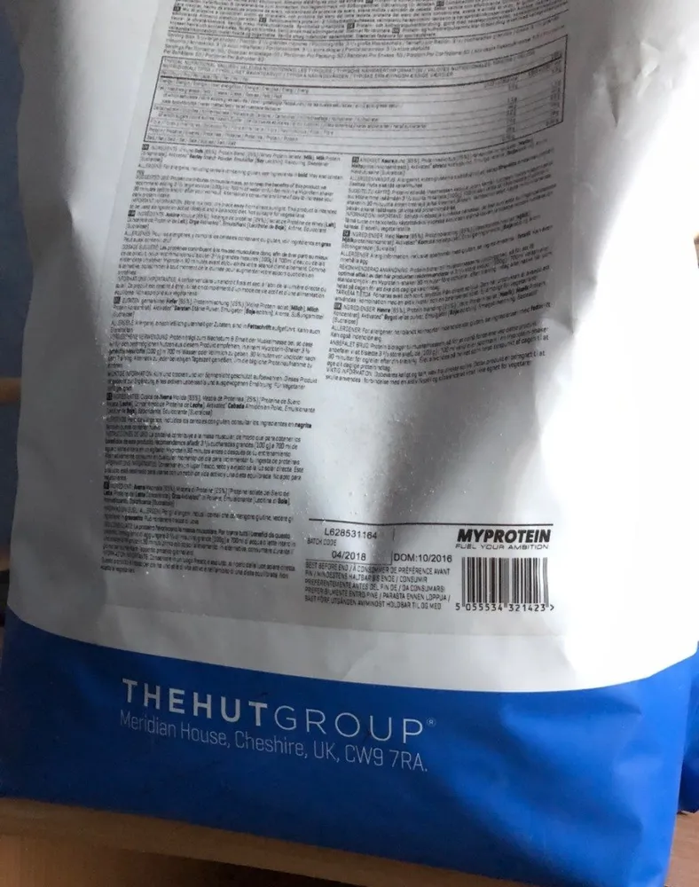 MyProtein - impact weight gainer