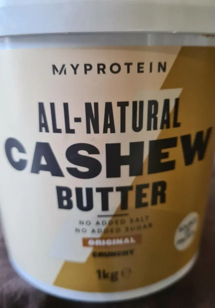 Cashewbutter Grob (1000 G) Von Myprotein