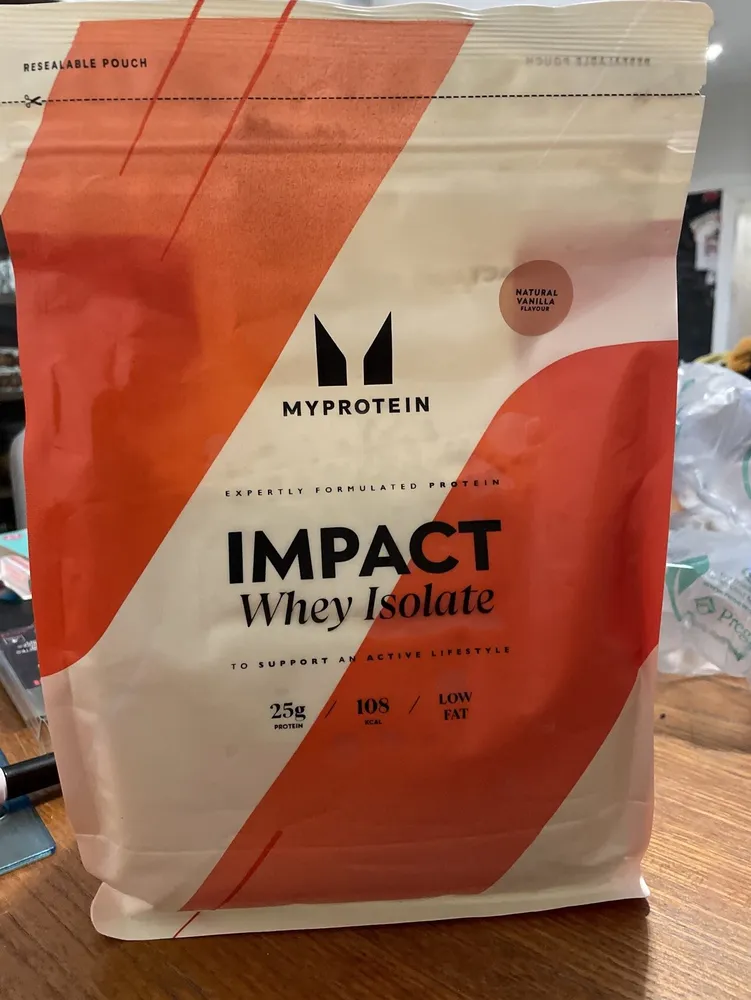 Impact Whey Isolate saveur vanille