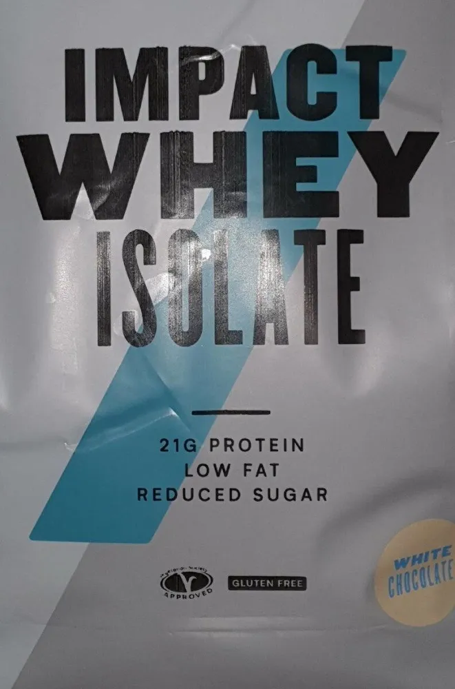 Impact Whey Isolate, White Chocolate
