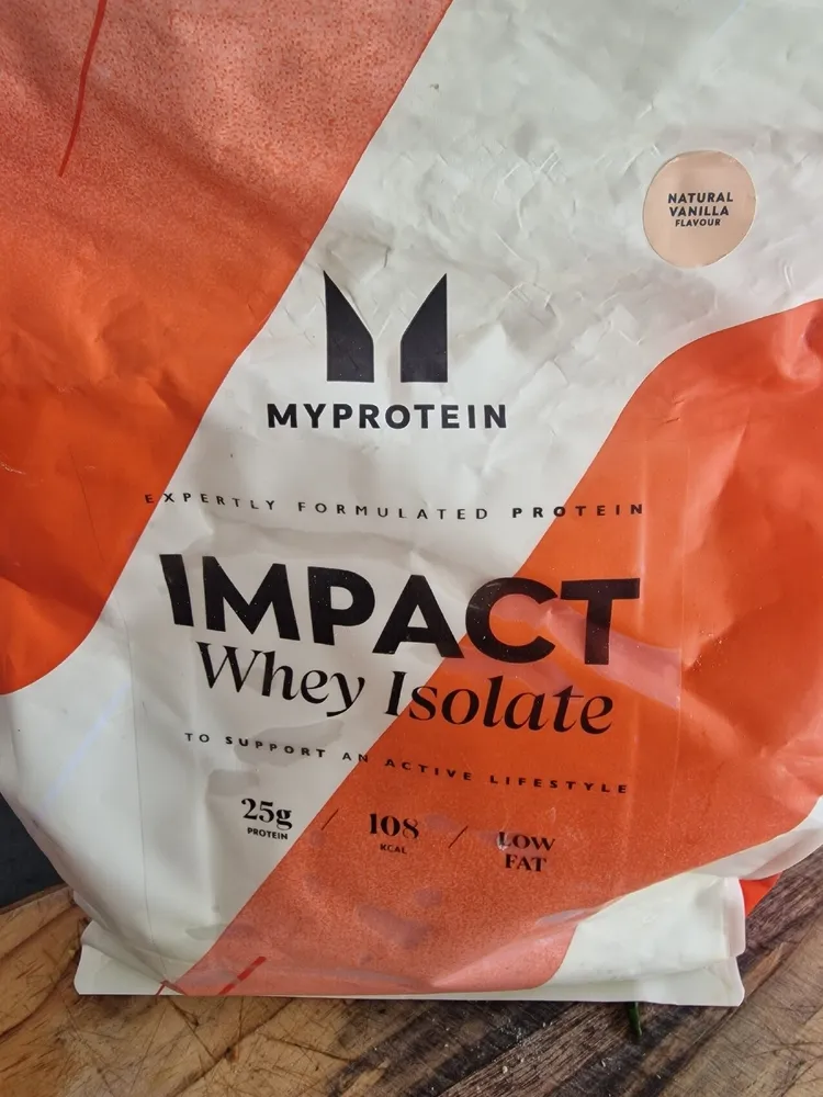 Impact Whey Isolate Natural Vanilla Flavour