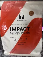 Salted Caramel Impact whey protein